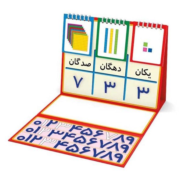 بازی یادگیری جدول ارزش مکانی اعداد